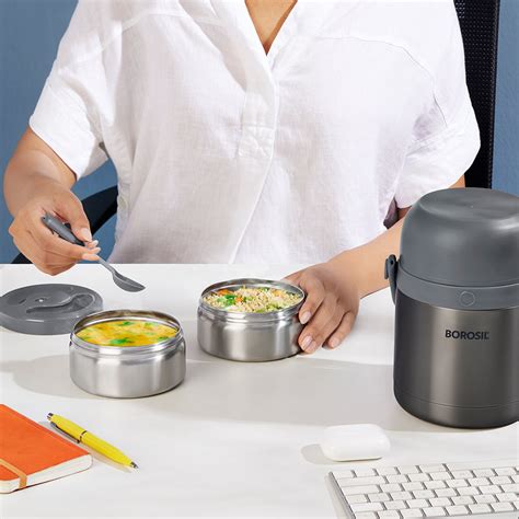 Stainless Steel Hot N Fresh Vacuum Insulated Lunch 